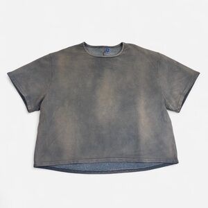 Yeezy x Gap Engineered by Balenciaga Fleece Yoke Tee in Grey